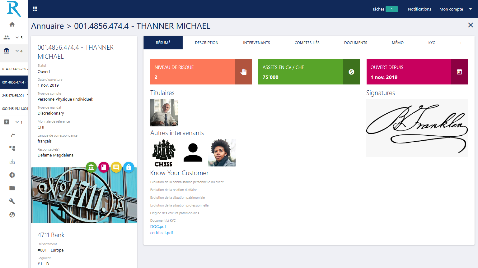 Account management Account management
